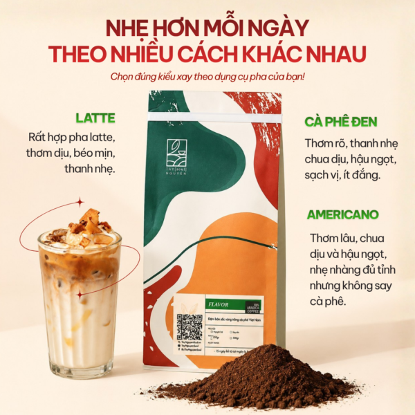 ca phe arabica cau dat rang xay nguyen chat taynguyensoul 6