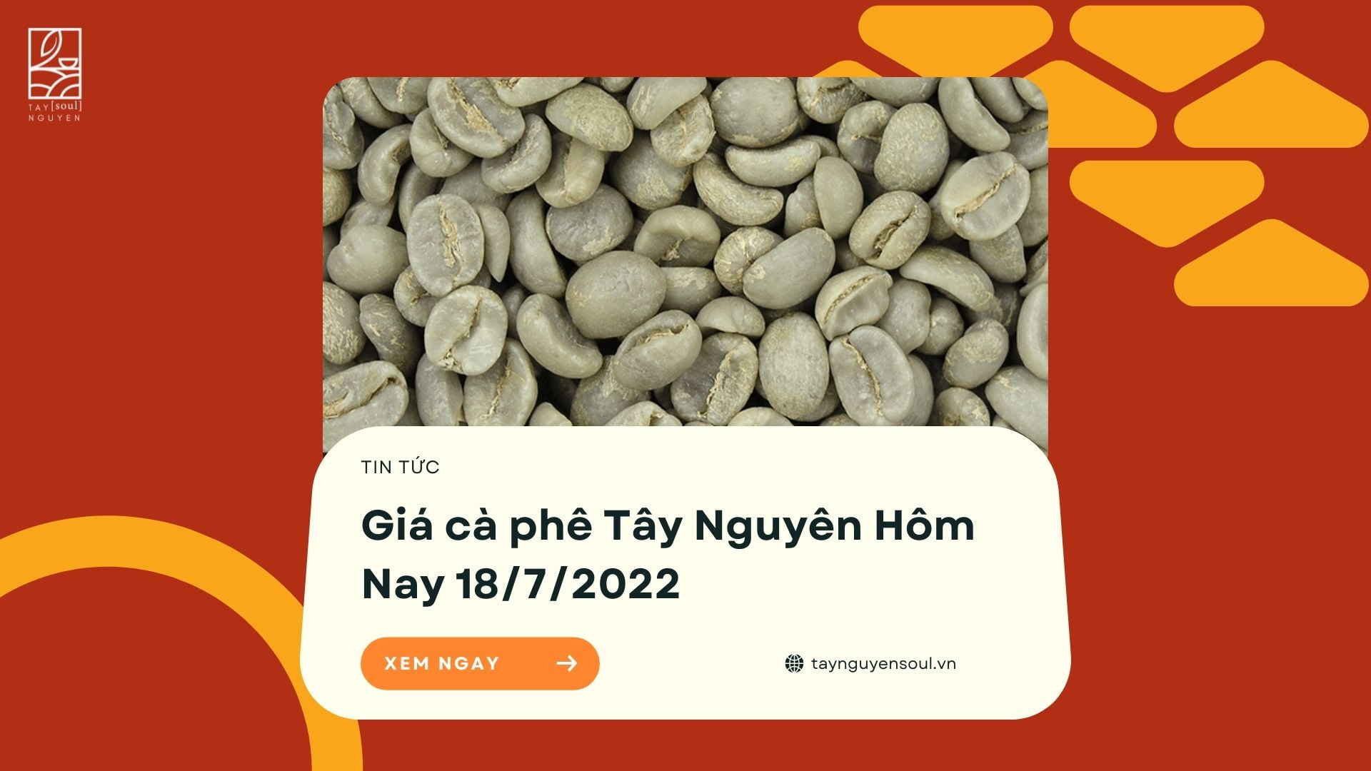 giá cà phê tây nguyên hôm nay 18/7