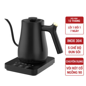 Ấm Điện Siêu Tốc Cổ Ngỗng Pha Cà Phê Chuyên Nghiệp