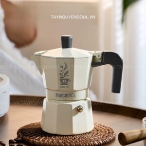 COMBO Cà Phê Moka Pot Full Bộ Pha Chế Espresso Thủ Công Cao Cấp 8 3