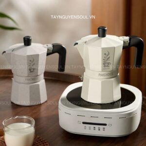 COMBO Cà Phê Moka Pot Full Bộ Pha Chế Espresso Thủ Công Cao Cấp 4 7