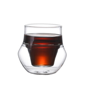 Ly Cà Phê Espresso Cách Nhiệt Thủy Tinh Borosilicate 2 Lớp SGL3 - 120ml