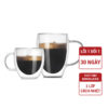 Ly Cà Phê Cách Nhiệt Thủy Tinh Borosilicate 2 Lớp Có Quai Cầm SGL2 8 ly ca phe thuy tinh borosilicate 2 lop taynguyensoul.vn