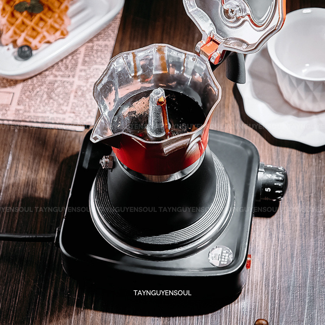 Bếp Điện Hồng Ngoại Mini Pha Chế Cà Phê & Trà 2 Bep dien hong ngoai taynguyensoul.vn 6