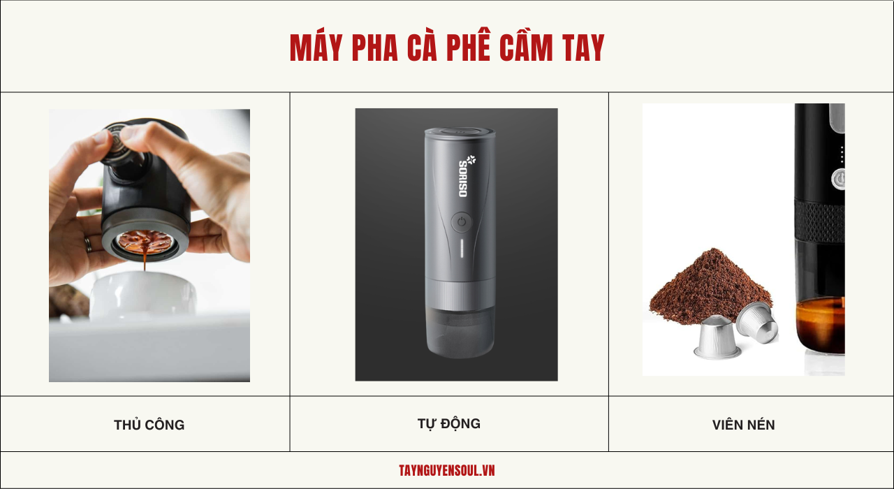cac loai may pha ca phe cam tay taynguyensoul.vn