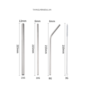 Bộ Ống Hút Inox 304 4 Món 3 bo ong hut inox 4 mon taynguyensoul.vn 4