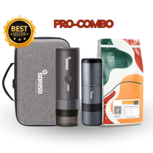 [Tặng Box + Cà Phê + Freeship] Bộ Máy Pha Cà Phê Mini SORISO Hypespresso SH4 + SORISO SG1 (Professional Level)