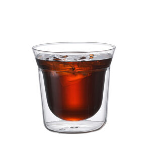 Ly Cà Phê Espresso Cách Nhiệt Thủy Tinh Borosilicate 2 Lớp SGL3 - 180ml