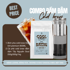 COMBO Cà Phê Cold Brew Ủ Lạnh Premium