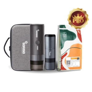 [Tặng Box + Cà Phê + Freeship] Bộ Máy Pha Cà Phê Mini SORISO Hypespresso SH4 + SORISO SG1 (Professional Level)